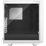 Fractal Design Meshify 2 Compact Clear Tempered Glass midi tower behuizing Wit/zwart | 2x USB-A | 1x USB-C | Tempered Glass