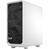 Fractal Design Meshify 2 Compact Clear Tempered Glass midi tower behuizing Wit/zwart | 2x USB-A | 1x USB-C | Tempered Glass