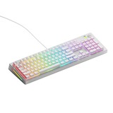 Glorious GMMK 3 100% Prebuilt Wired White, gaming toetsenbord Wit, US lay-out, Glorious Fox, 100%, RGB, GPBT-doubleshot keycaps, Knob