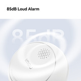 Imou Slimme rookmelder - ZSM1 bundel Wit, 3 stuks + ZG2S Smart Gateway, Zigbee