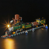 Lumibricks The Old West - Western Freight Train Constructiespeelgoed F9036