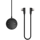 Meta Compacte oplaaddock van Meta Quest Pro Zwart, incl. 45 watt voeding
