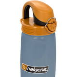 Nalgene On-The-Fly Lock-Top Sustain Bottle, 700 ml drinkfles Grijs/beige