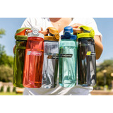 Nalgene On-The-Fly Lock-Top Sustain Bottle, 700 ml drinkfles Grijs/beige