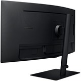 SAMSUNG LS34A650UXUXEN 34" Curved UltraWide Monitor Zwart, HDMI, DisplayPort, Curved, USB-C