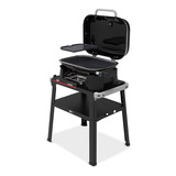 Weber Lumin Compact elektrische barbecue voor buiten met onderstel Zwart, 4 tot 6 personen, Grilloppervlak 1561 cm²