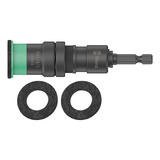 Wera 881/4/1 SB Afstandshouder met variabele schroefdiepte instelling, 1/4" x 95 mm bit Zwart/groen