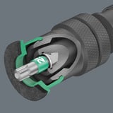 Wera 881/4/1 SB Afstandshouder met variabele schroefdiepte instelling, 1/4" x 95 mm bit Zwart/groen