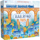 White Goblin Games Railroad Tiles Bordspel Nederlands, 1 - 4 spelers, 45 minuten, Vanaf 8 jaar