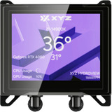 XYZ PC Gear Hydroview AIO 240 waterkoeling Zwart, ARGB, PWM