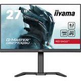 iiyama G-Master Red Eagle GB2770QSU-B6 27" gaming monitor Zwart, 180 Hz, HDMI, DisplayPort, Audio