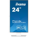 iiyama ProLite XUB2497HSU-W2 23.8" monitor Wit, 100 Hz, HDMI, DisplayPort, USB, Audio