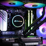 ALTERNATE Thunderstorm Starter Ryzen 5 - RTX 5060 Ti 2K Ready-To-Play voordeelbundel gaming pc Zwart | R5 9600X | RTX 5060 Ti | 32 GB | 1 TB SSD + 27 inch 2K gaming monitor | gaming muis | gaming toetsenbord