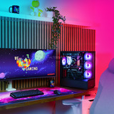 ALTERNATE Thunderstorm Starter Ryzen 5 - RTX 5060 Ti 2K Ready-To-Play voordeelbundel gaming pc Zwart | R5 9600X | RTX 5060 Ti | 32 GB | 1 TB SSD + 27 inch 2K gaming monitor | gaming muis | gaming toetsenbord