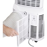 Bestron AAC12000 Mobiele Airconditioner Wit, Koelvermogen 3,5 kW | Met CFC-vrij koelmiddel | 12.000 BTU/h