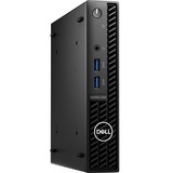 Dell OptiPlex 3000 (C30RM) pc-systeem Zwart | i5-12500T | UHD Graphics 770 | 8 GB | 256 GB SSD | Win 10 Pro
