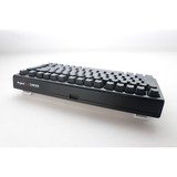 Ducky ProjectD Tinker 75 met QMK/VIA RGB mechanisch toetsenbord Zwart, US lay-out (QWERTY), Cherry MX Blue, 75%, RGB leds, Double-shot PBT, Hot-swappable, Gasket mount