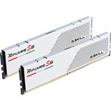 G.Skill 32 GB DDR5-6400 (2x 16 GB) Dual-Kit werkgeheugen Wit, F5-6400J3648F16GX2-RS5W, Ripjaws S5, Intel XMP