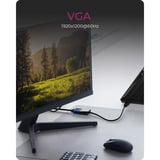 ICY BOX IB-AC502a HDMI naar VGA Adapter Zwart