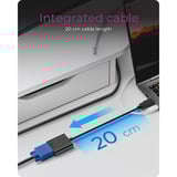 ICY BOX IB-AC502a HDMI naar VGA Adapter Zwart