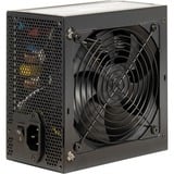 Inter-Tech Argus BPS-700, 700 watt voeding  Zwart, 4x PCIe