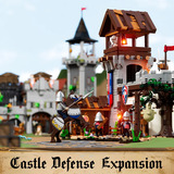 Lumibricks Middle Ages - Training Ground Constructiespeelgoed F9048