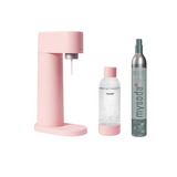 Mysoda Woody Light Pink bruiswatertoestel Lichtroze, Incl. CO2-gascilinder & PET fles