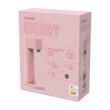 Mysoda Woody Light Pink bruiswatertoestel Lichtroze, Incl. CO2-gascilinder & PET fles