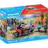 PLAYMOBIL Action Heroes - Brandweer Quad Constructiespeelgoed 71825