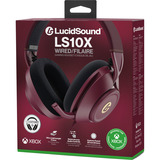 PowerA LucidSound LS10X Gen 2 bedrade gamingheadset voor Xbox Series X|S - Robijn over-ear gaming headset Donkerrood, Xbox Series X|S, Xbox One, Pc