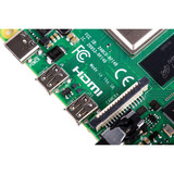 Raspberry Pi Foundation Raspberry Pi 4 model B moederbord Groen, 8 GB LPDDR4