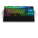SteelSeries Apex Pro TKL Wireless RGB mechanisch gaming toetsenbord Zwart, US lay-out (QWERTY), SteelSeries OmniPoint 2.0, 80% (TKL)	, RGB leds, Double shot PBT-keycaps, Bluetooth 5.0, 2,4 Ghz