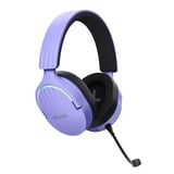 Trust GXT 491P Fayzo Draadloze  over-ear gaming headset Lichtpaars, 2.4 GHz | Bluetooth