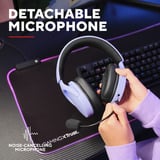 Trust GXT 491P Fayzo Draadloze  over-ear gaming headset Lichtpaars, 2.4 GHz | Bluetooth