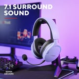 Trust GXT 491P Fayzo Draadloze  over-ear gaming headset Lichtpaars, 2.4 GHz | Bluetooth