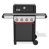 Weber Spirit E-410-gasbarbecue Zwart, 4 branders met extra zijbrander