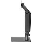 goobay Freestanding Single Monitor Mount, 17 tot 32 inch monitorarm Zwart