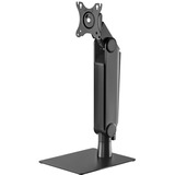 goobay Freestanding Single Monitor Mount, 17 tot 32 inch monitorarm Zwart