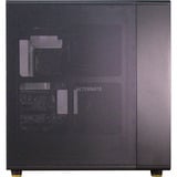 ALTERNATE Workstation Performance Ultra 7 pc-systeem Zwart/houtkleur | Core Ultra 7 265K | Intel Graphics | 32 GB | 2 TB SSD