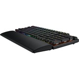 ASUS ROG STRIX SCOPE II 96 RX Wireless RGB mechanisch gaming toetsenbord Zwart, US lay-out (QWERTY), ROG RX Red, 96%, 96%, RGB leds, Hot-swappable, PBT Double-shot, Bluetooth / 2.4GHz / USB 2.0