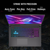 ASUS ROG Strix G17 G713PI-HX130W 17.3"  gaming laptop Grijs | R9 7940HX | RTX 4070 | 16 GB | 1 TB SSD