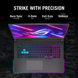 ASUS ROG Strix G17 G713PI-HX130W 17.3"  gaming laptop Grijs | R9 7940HX | RTX 4070 | 16 GB | 1 TB SSD