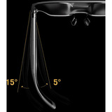 ASUS ROG XREAL R1 Edition 20 gaming AR-bril Zwart/goud, Narrow size: IPD 57 - 66  mm
