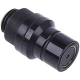 Alphacool Eiszapfen quick release stekker G1/4 AG - Deep Black sluiting Zwart