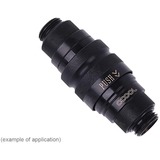 Alphacool Eiszapfen quick release stekker G1/4 AG - Deep Black sluiting Zwart
