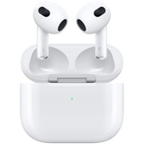 Apple AirPods (3e generatie) hoofdtelefoon Wit, Incl. Lightning-oplaadcase, Bluetooth 5.0