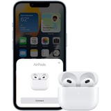 Apple AirPods (3e generatie) hoofdtelefoon Wit, Incl. Lightning-oplaadcase, Bluetooth 5.0