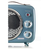 Ariete Vintage blauwe ventilatorkachel Blauw, 2000 Watt, verwarmen en koelen