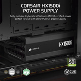 Corsair HX1500i (2025) refurbished modulaire 1500 watt voeding  Zwart, 2x 12V-2x6, 5x PCIe