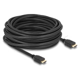 DeLOCK High Speed HDMI Cable 48 Gbps 8K 60 Hz, 10 meter kabel Zwart